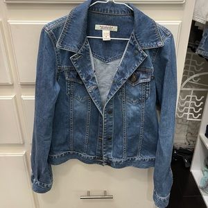 Abercrombie & Fitch Denim Jacket - Size Medium